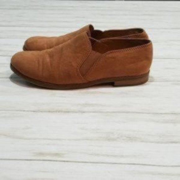 franco sarto suede loafers